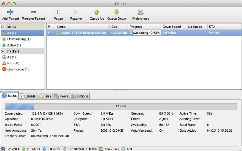 torrent client for mac 2014